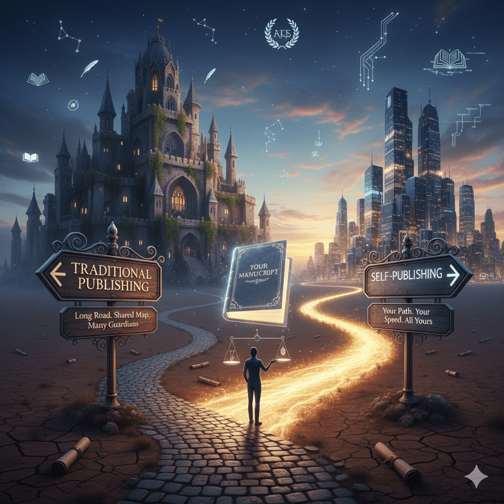 Should I Publish or Self-Publish? A Practical Guide for Writers Who Want Answers, Validation, and Probably a&nbsp;Snack